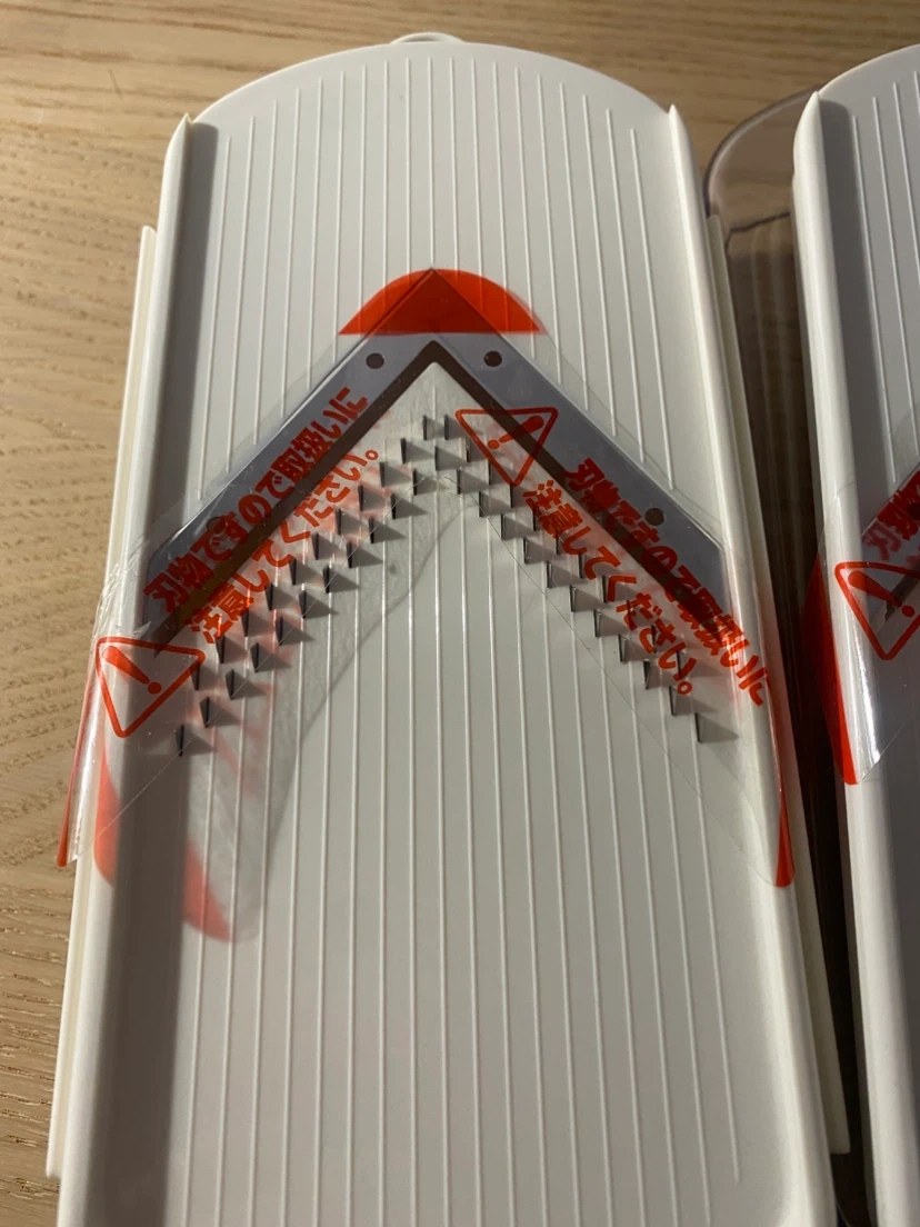 しっかりした スライサーセット 調理器具 ホワイトの写真4枚目