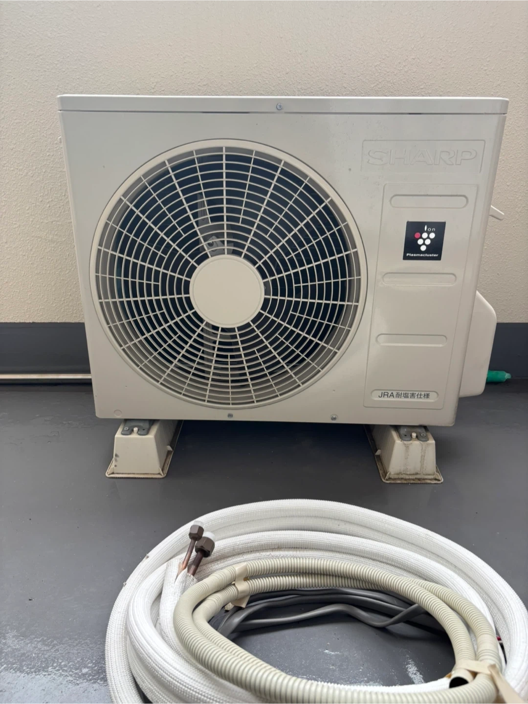 【取り外し済み】シャープ エアコン AY-N22DM 2022年製 6畳用 室外機・リモコン付 動作確認済の写真3枚目