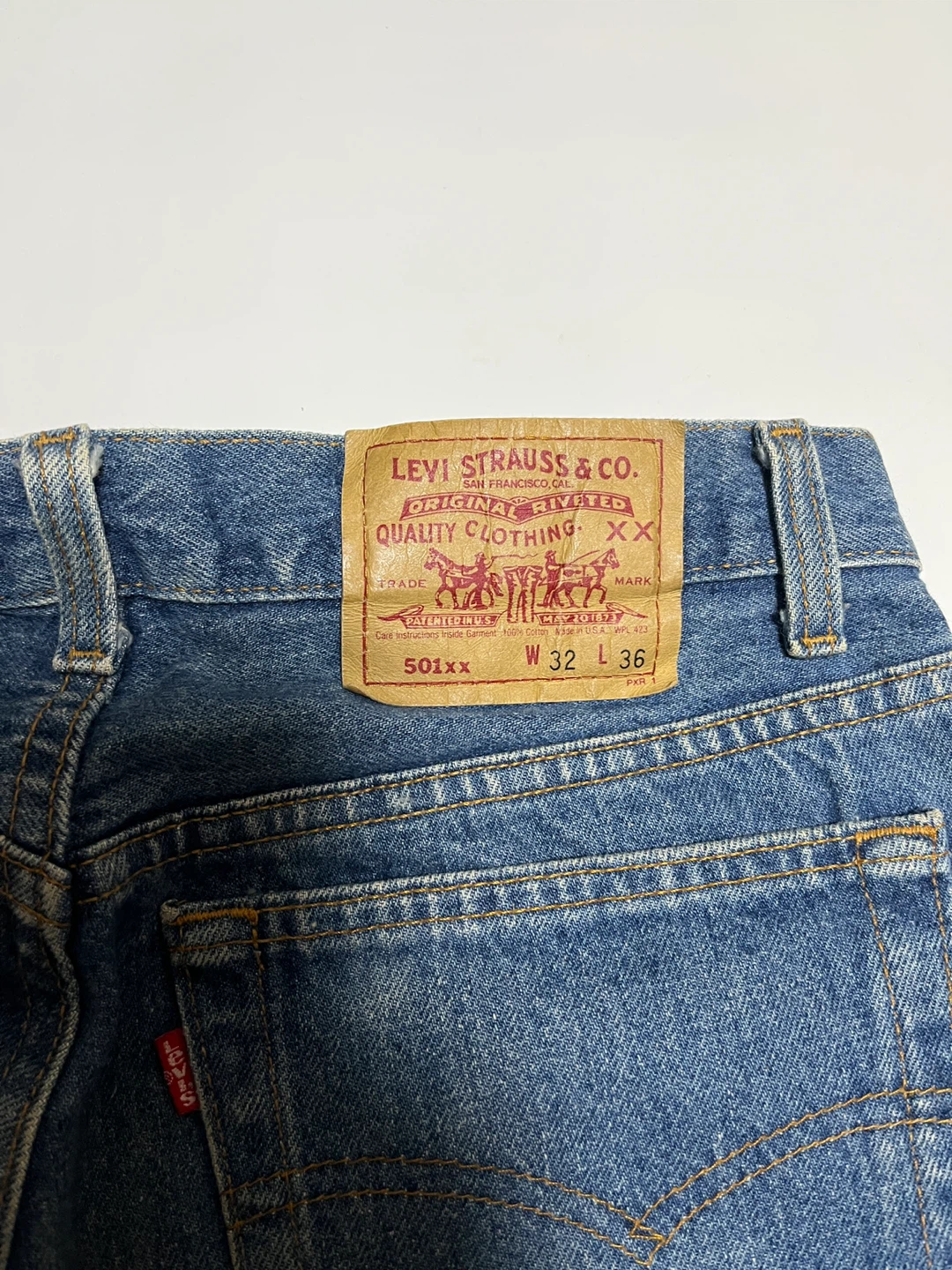 Levi’s 501xxUSA製 552刻印 W32 L36 90s アメリカ製の写真3枚目