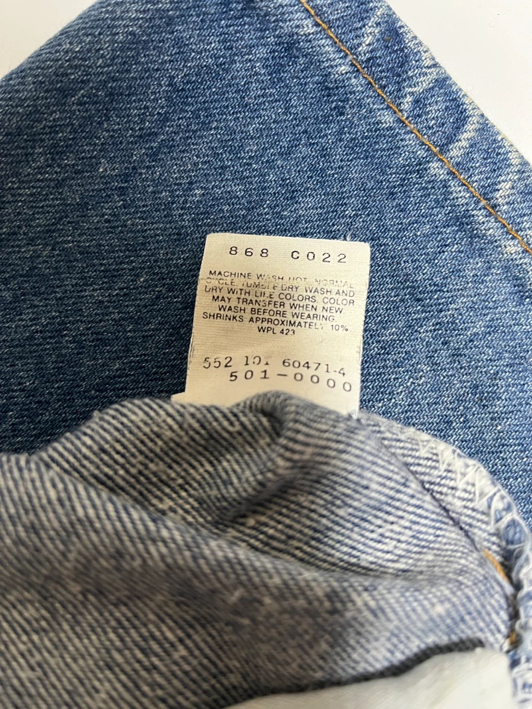 Levi’s 501xxUSA製 552刻印 W32 L36 90s アメリカ製の写真6枚目
