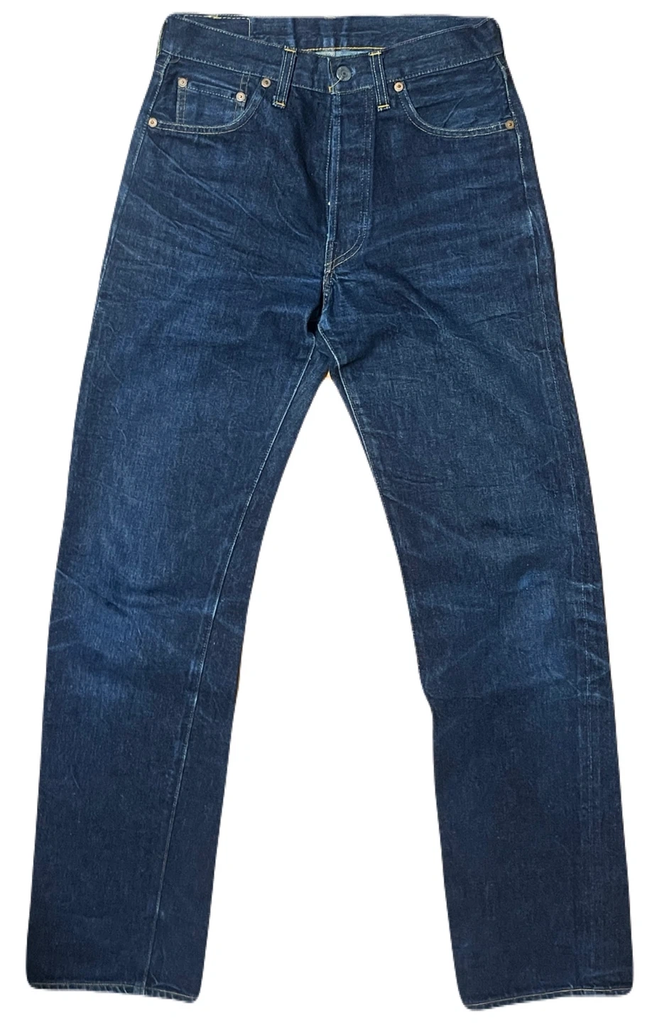 LEVI'S 501XX W29 555 バレンシア BIGE 赤耳 濃紺90s