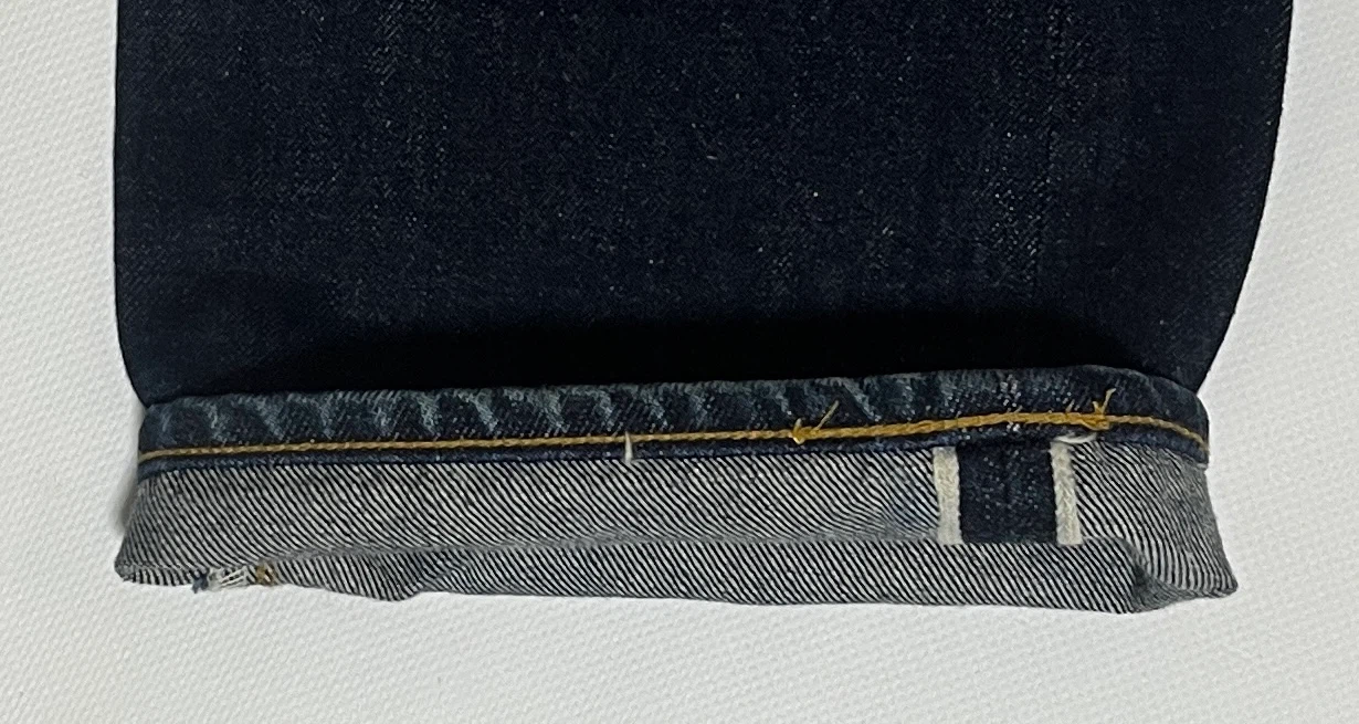 LEVI'S 501XX W29 555 バレンシア BIGE 赤耳 濃紺90sの写真6枚目