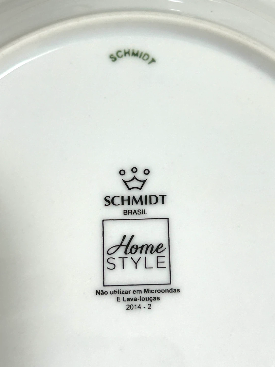 【高級磁器】Porcelana Schmidt 深皿 パスタ・スープボウル 4枚セット ブラジル製の写真3枚目