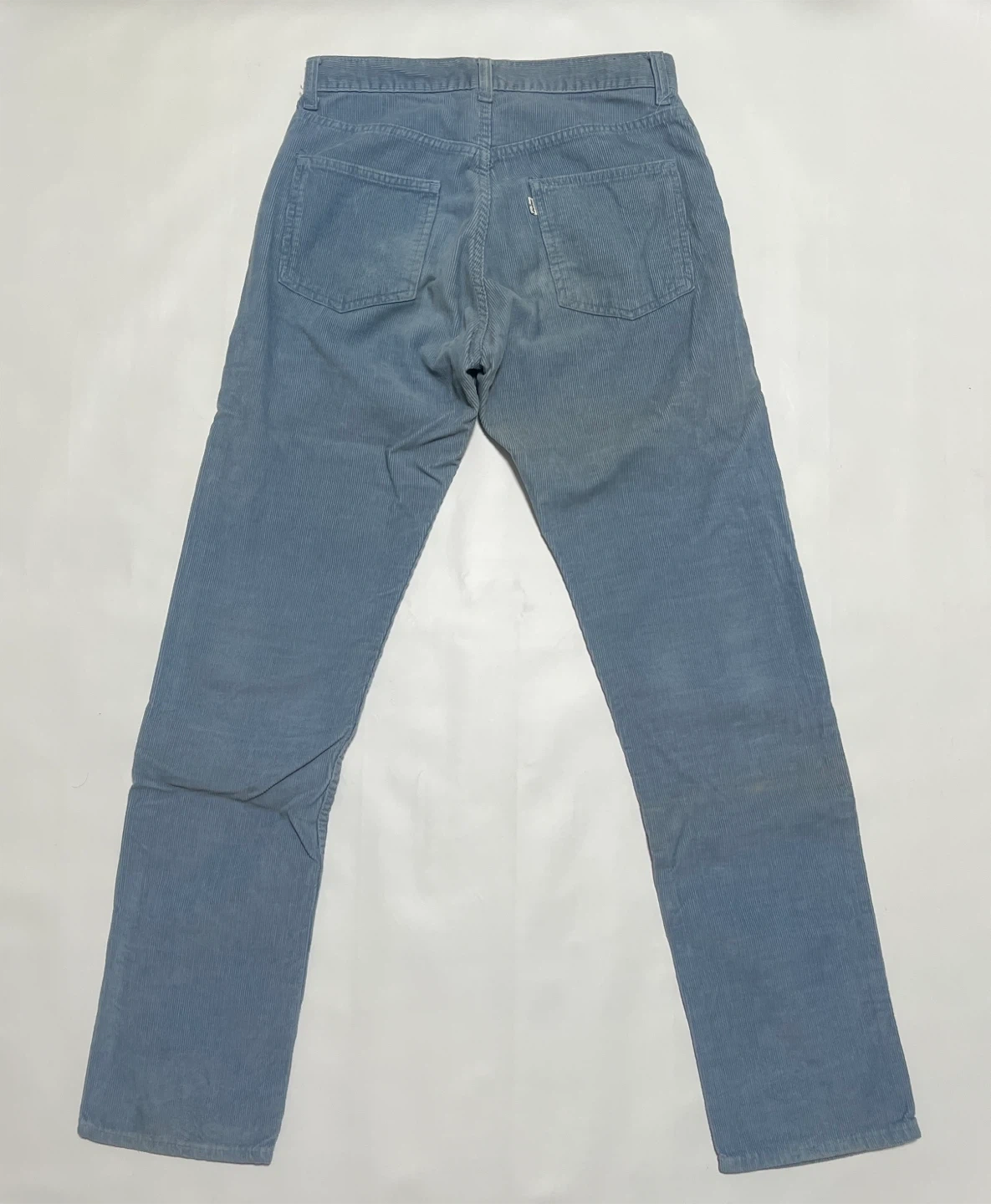Levi’s リーバイス 555 BIG E コーデュロイパンツ W30 L34 ブルーの写真2枚目