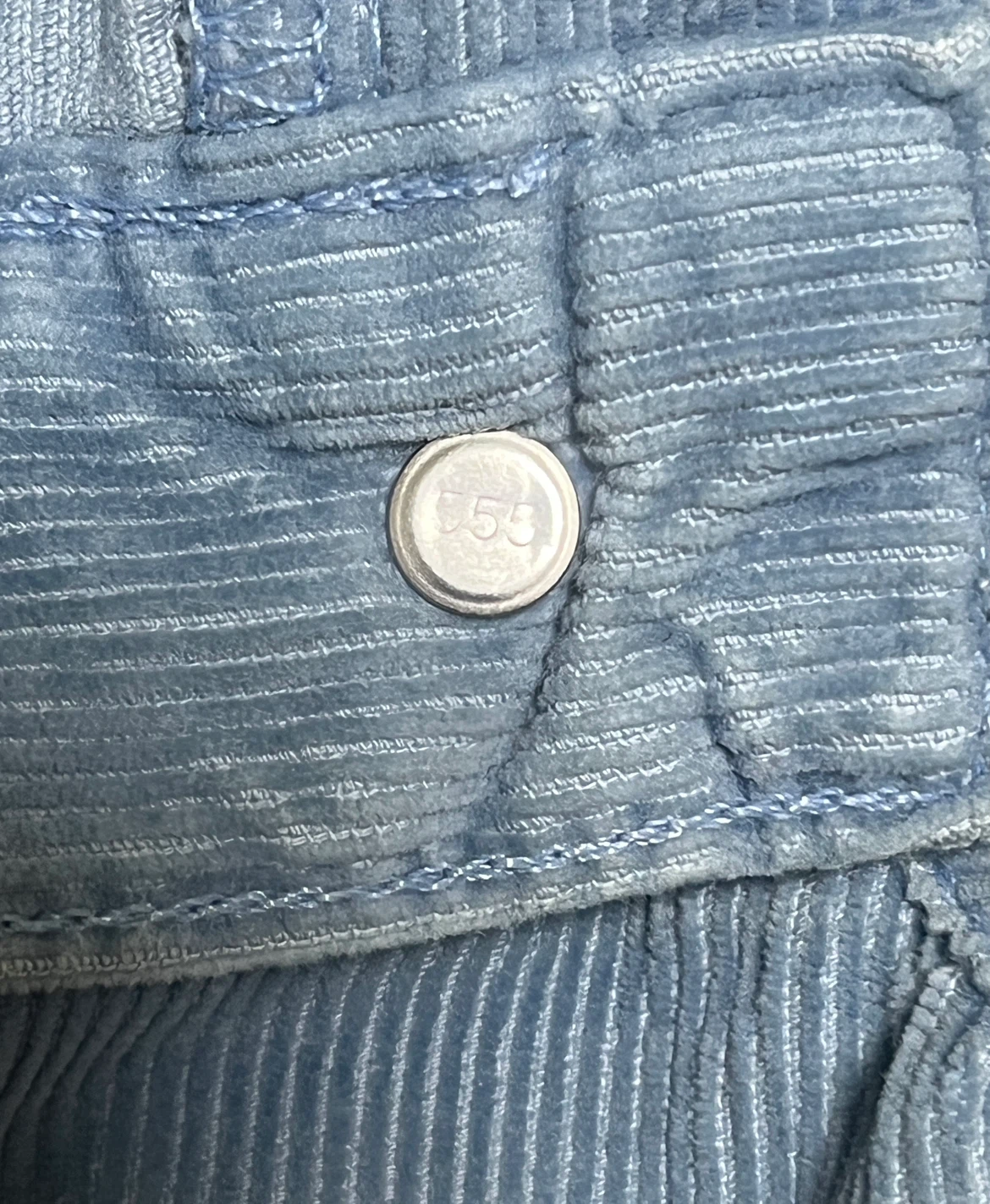 Levi’s リーバイス 555 BIG E コーデュロイパンツ W30 L34 ブルーの写真3枚目