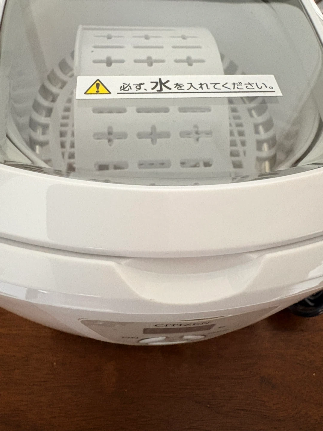 シチズン 超音波洗浄器 SWS510の写真5枚目