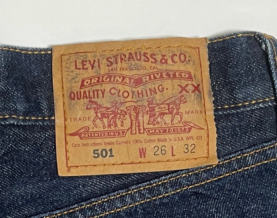 Levi's 501 For Women USA製 90s 濃紺 W26 553 美品の写真3枚目