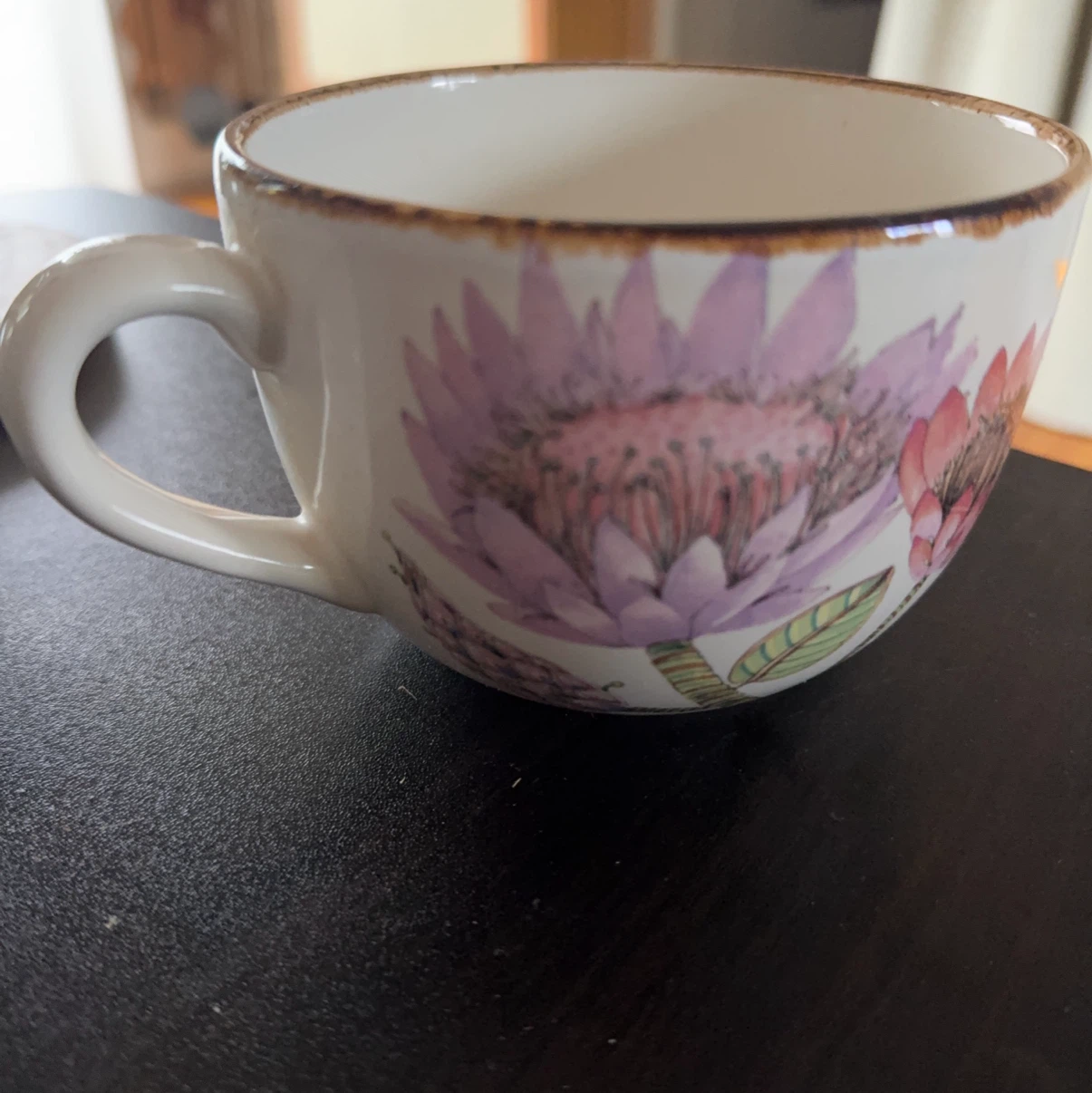ザラホーム 花柄 マグカップ