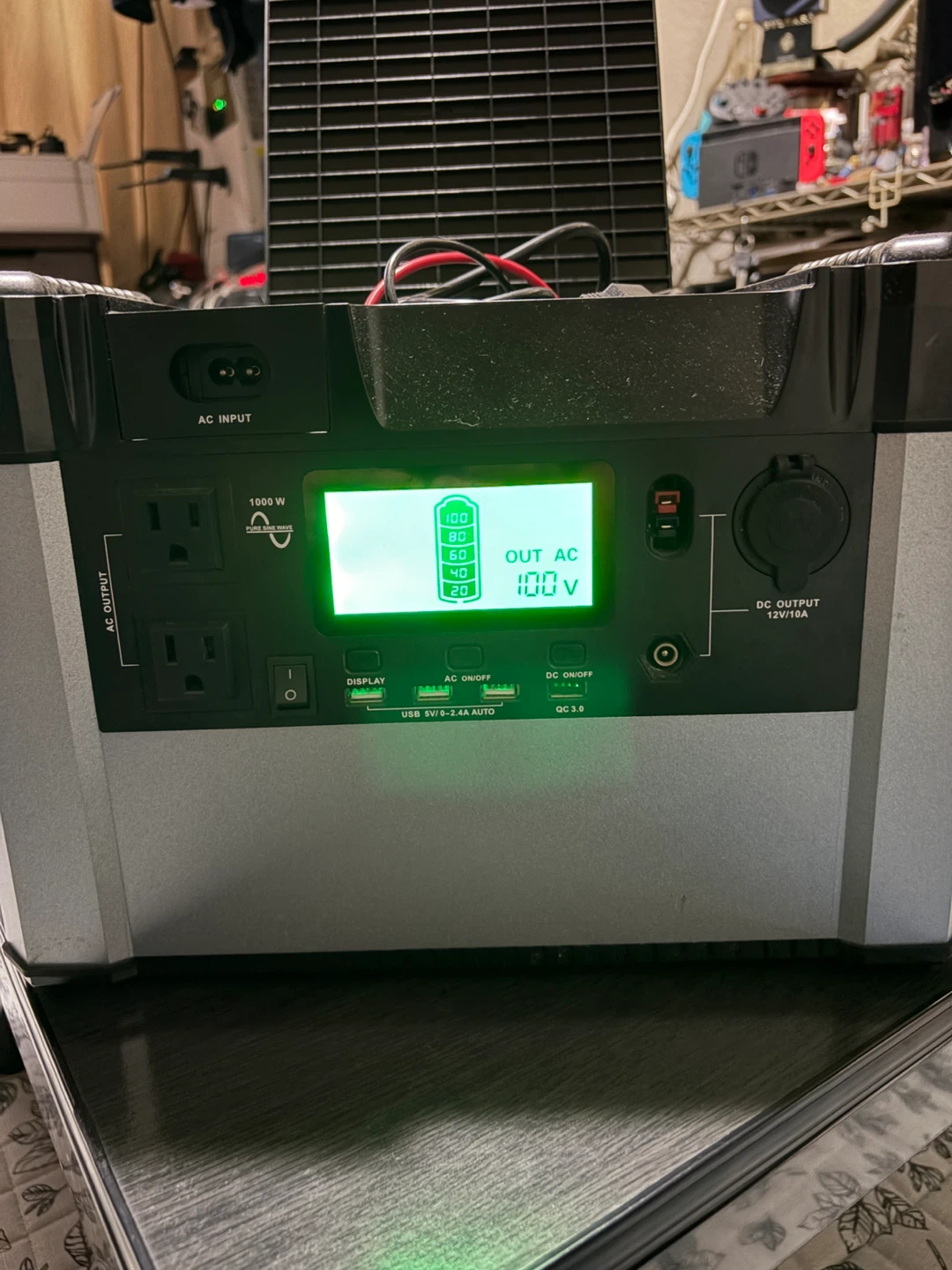 ポータブル電源　BESTEK MRP1000U