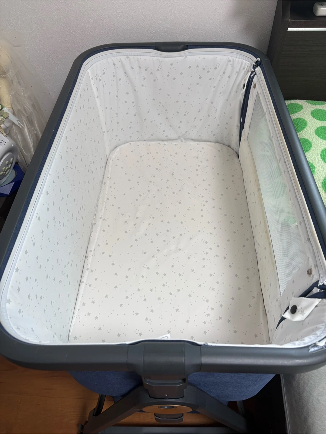 HZDMJ ベビーベッド 折りたたみ 持ち運びの写真2枚目