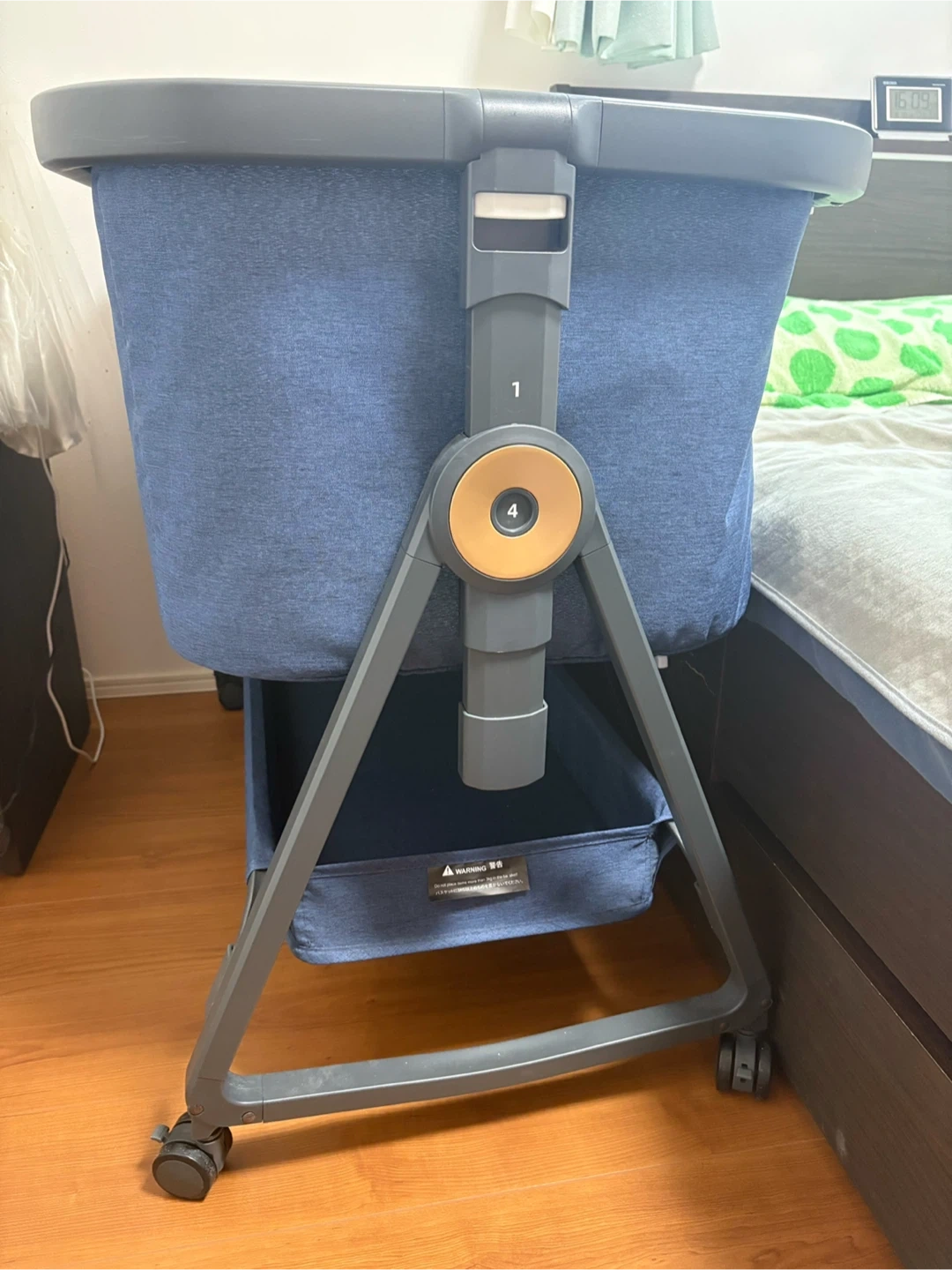HZDMJ ベビーベッド 折りたたみ 持ち運びの写真3枚目