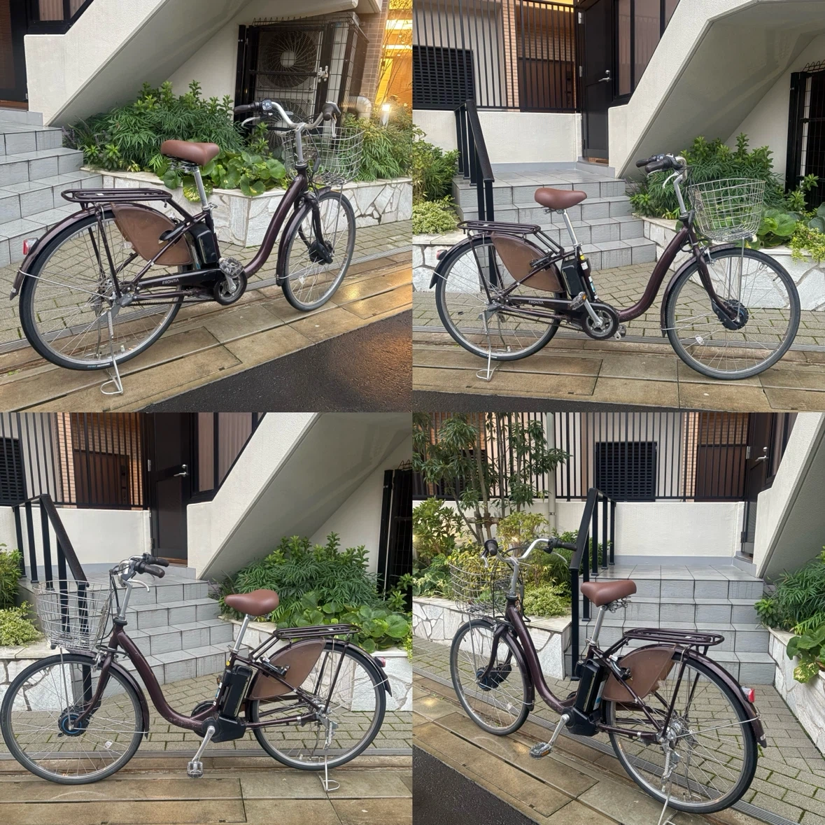 【2021年モデル】 BRIDGESTONE FRONTIA DX 電動アシスト自転車 バッテリーに自動充電機能搭載の写真8枚目