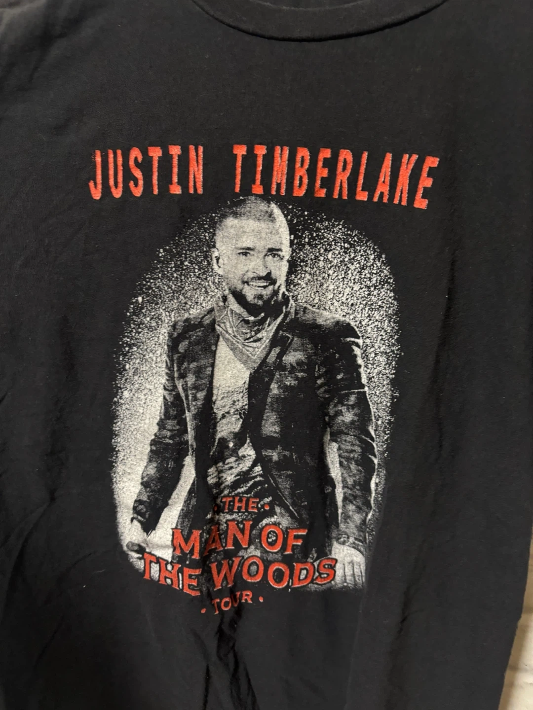 【希少】 Justin Timberlake ツアーTシャツの写真4枚目