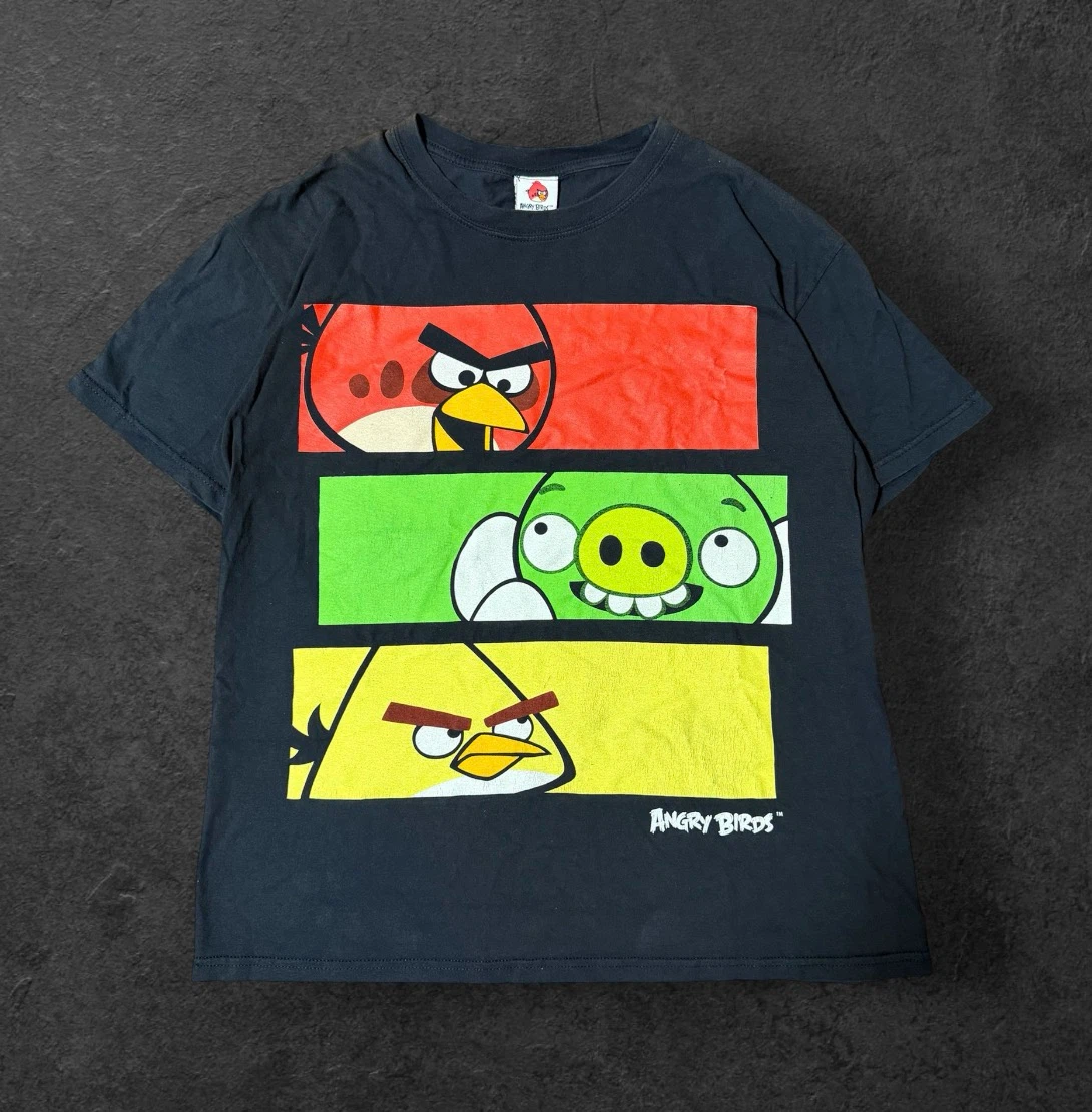 【希少デザイン】　ANGRY BIRDS tシャツ