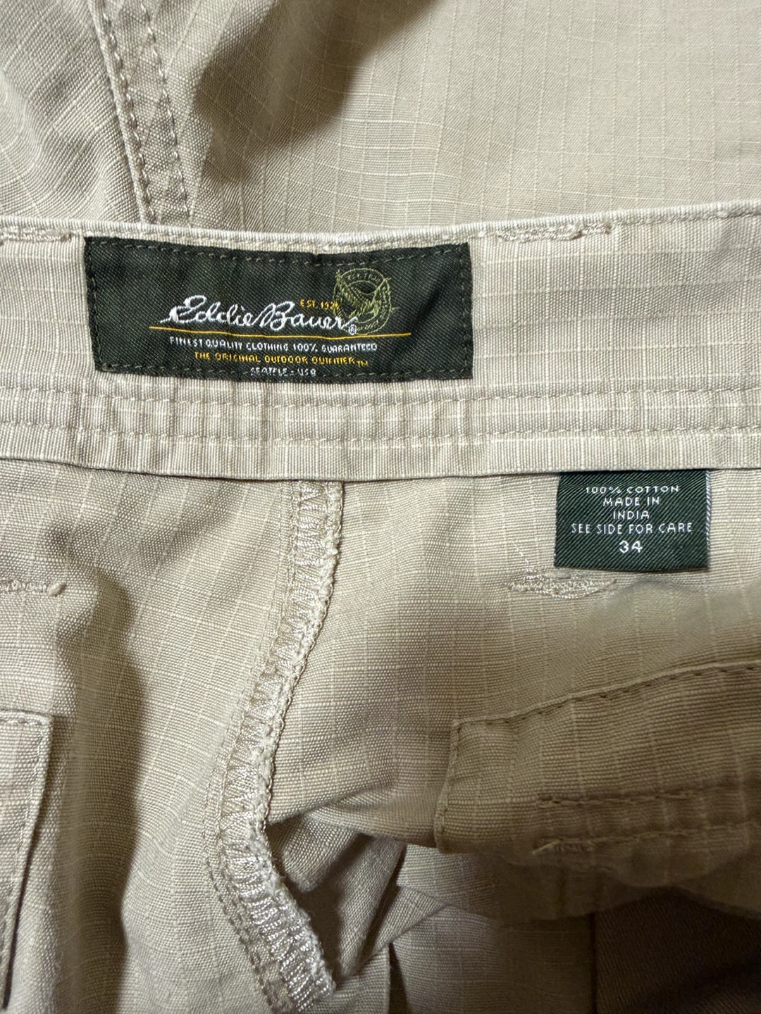 00s Eddie Bauer cotton ショーツの写真7枚目
