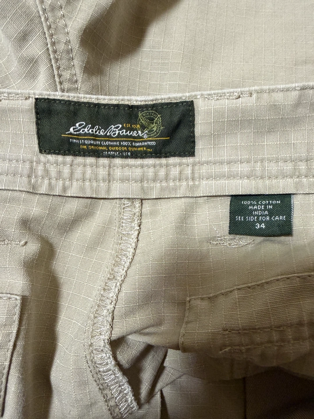 00s Eddie Bauer cotton ショーツの写真7枚目