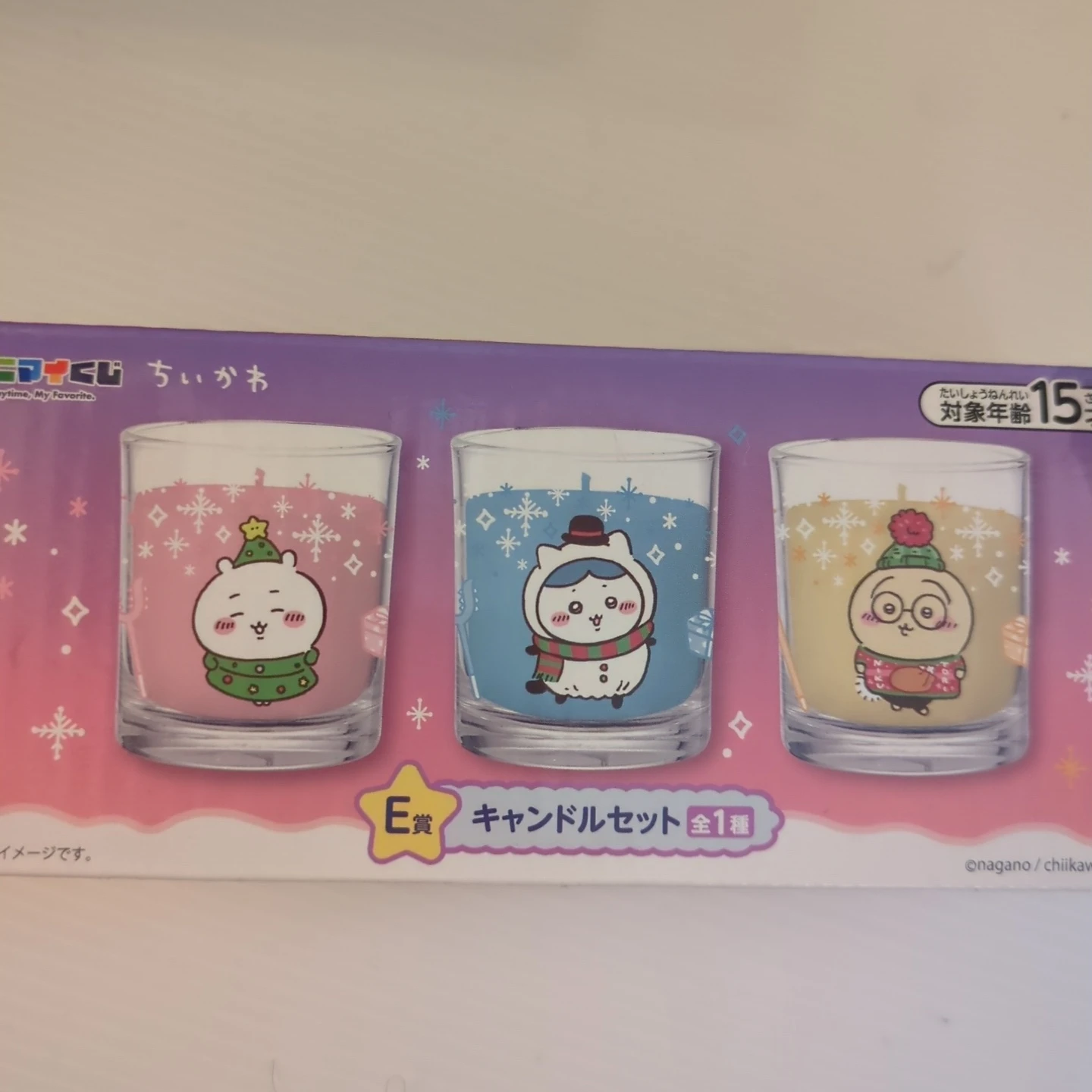 ちいかわ エニタイムくじ ウッドツリー、マグカップ 、キャンドルセットの写真4枚目