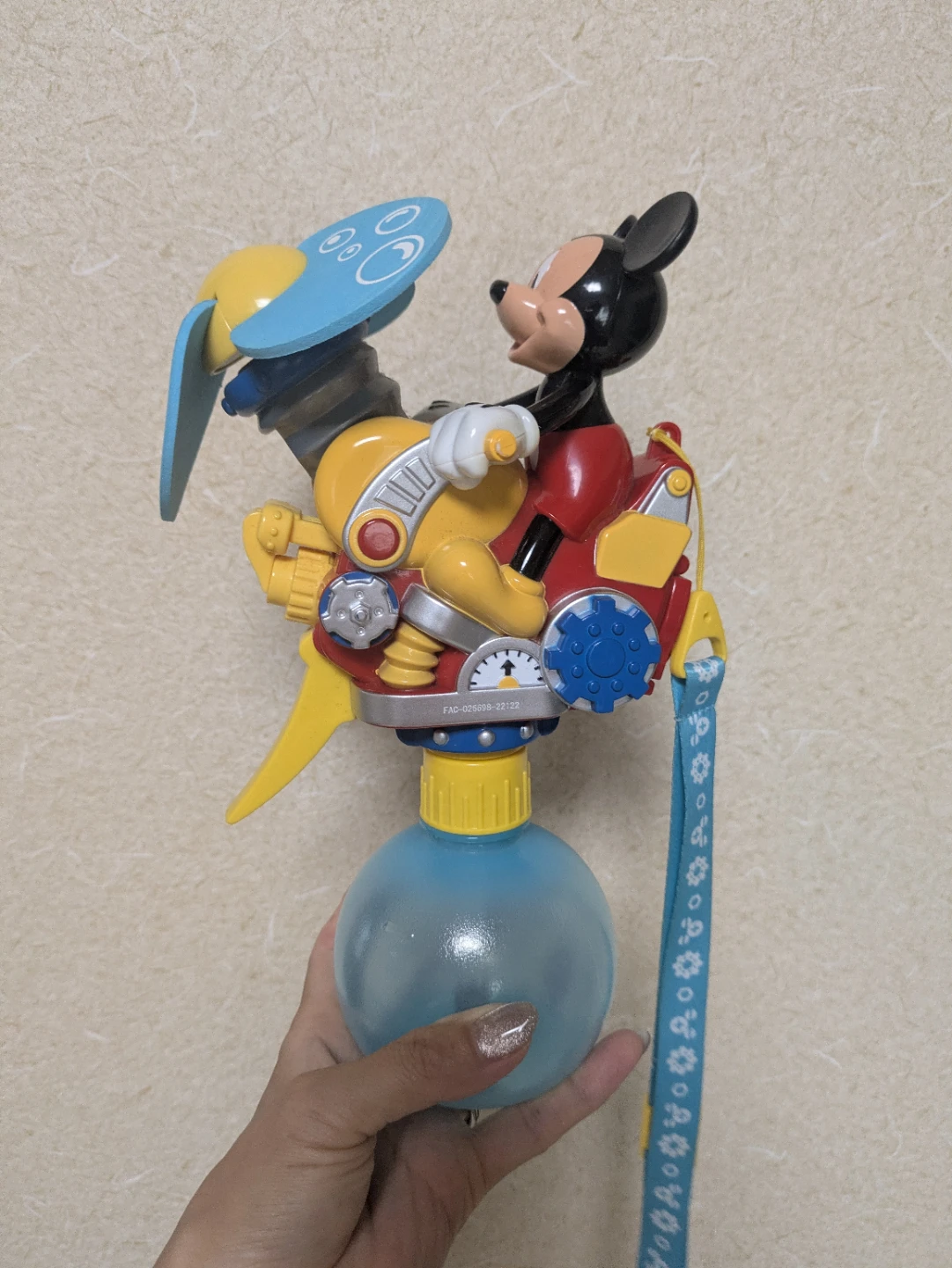 【ジャンク品】東京ディズニーリゾート ミッキー ハンディファンの写真2枚目
