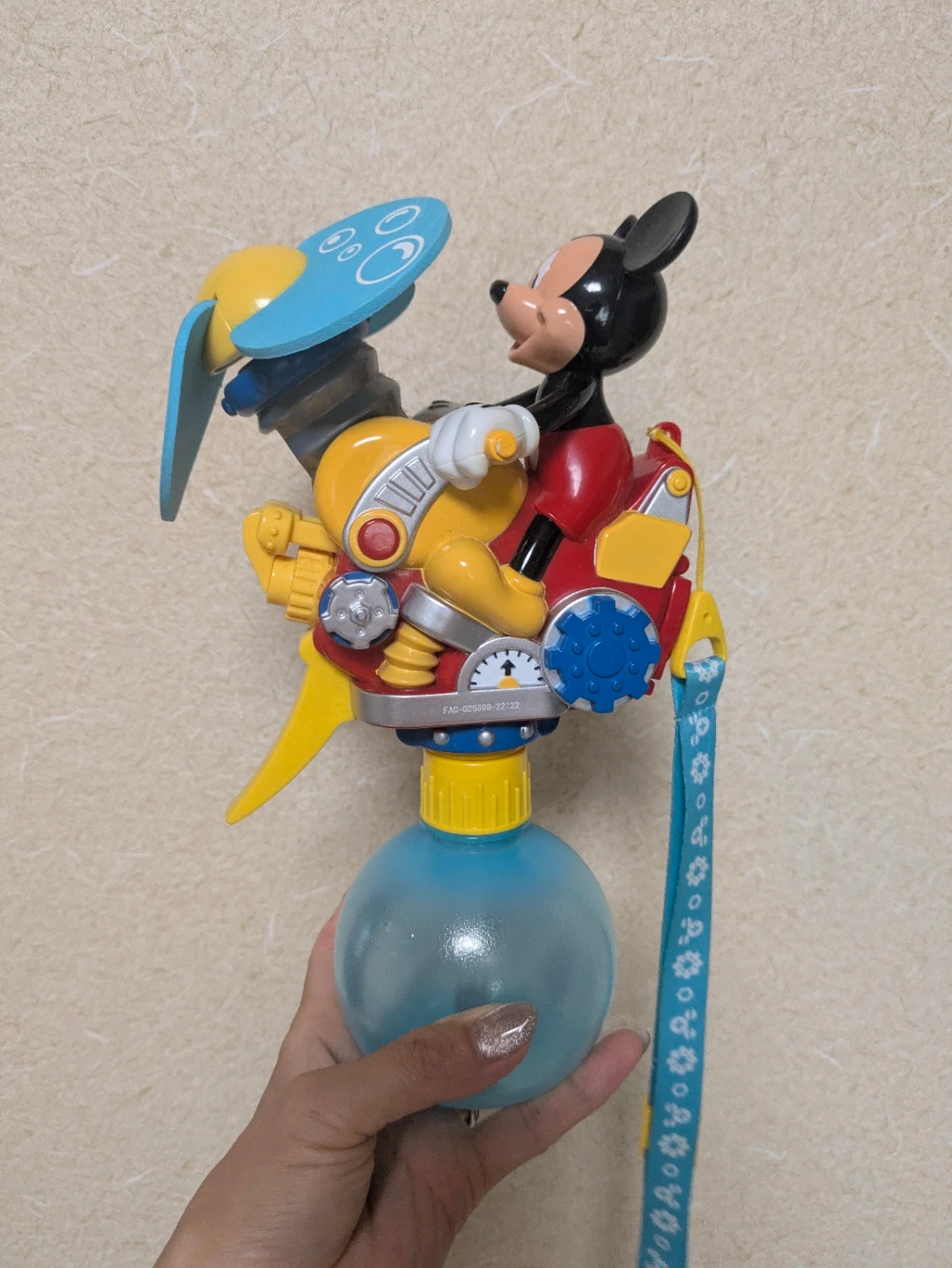 【ジャンク品】東京ディズニーリゾート ミッキー ハンディファンの写真2枚目