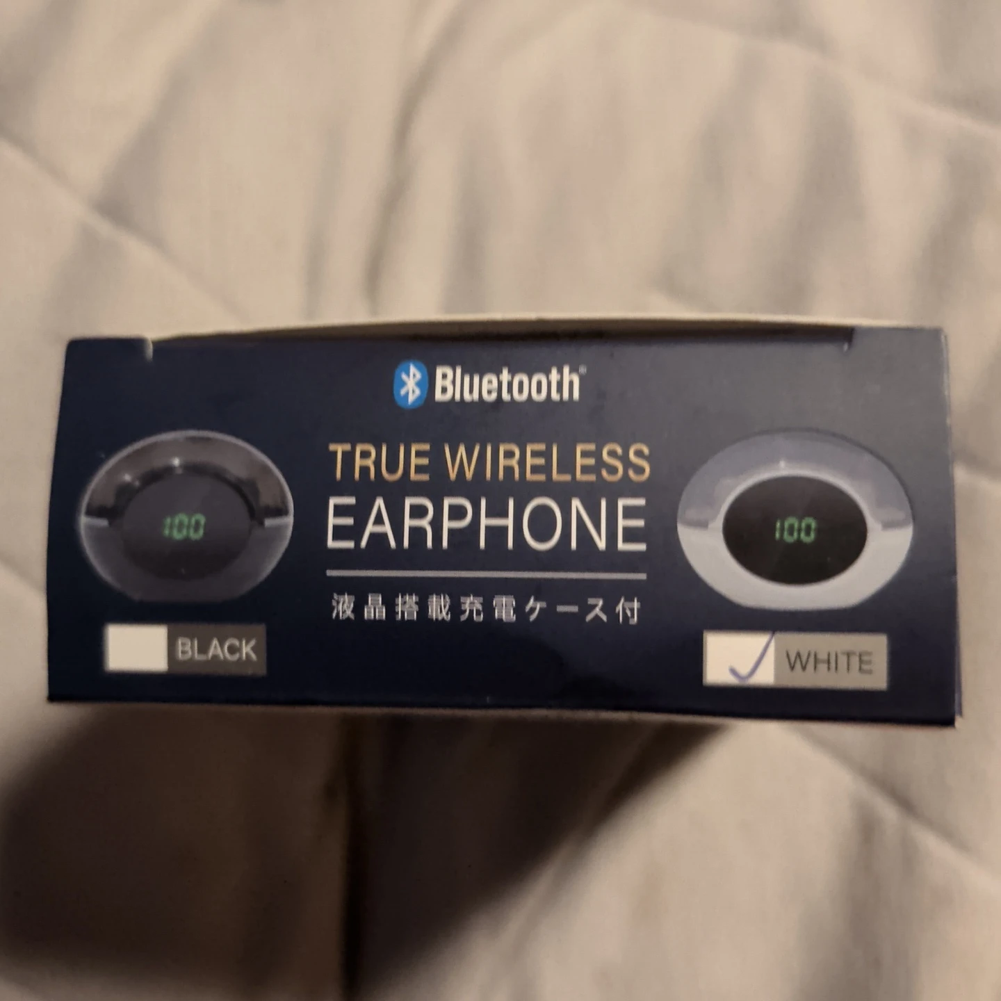 ワイヤレスイヤホン Y80 ホワイト Bluetoothの写真5枚目