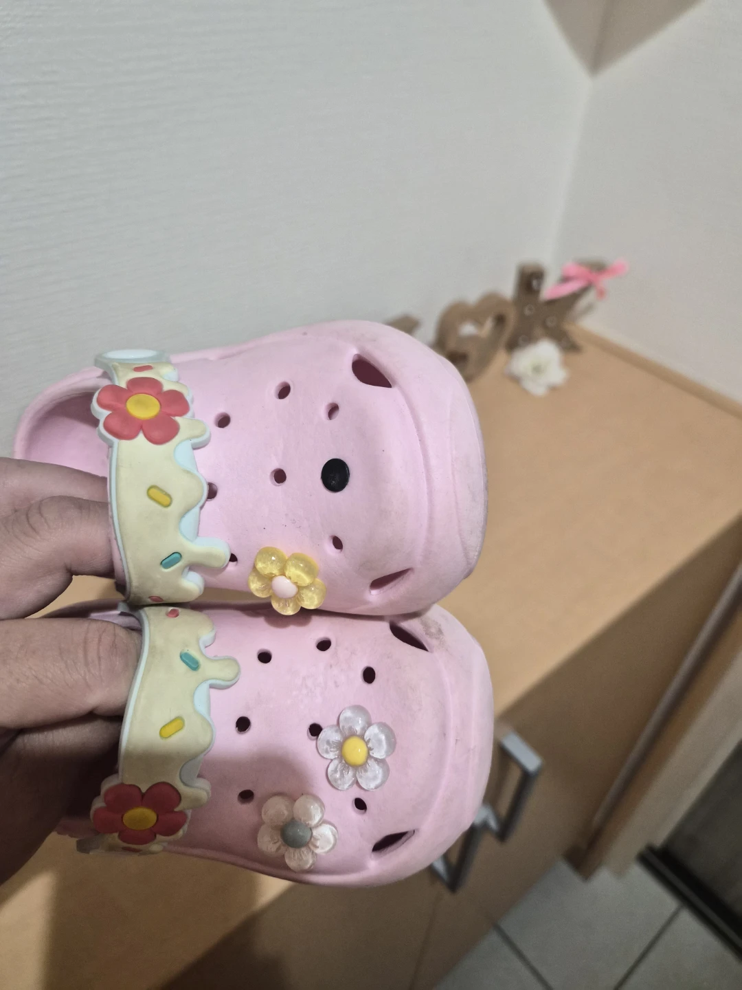 キッズサンダル ピンク 14.5cmの写真5枚目