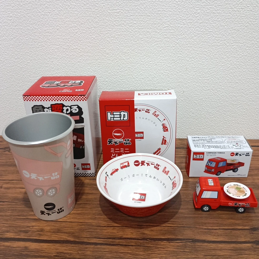 【値段交渉あり】天下一品 トミカ コラボ 3点セット