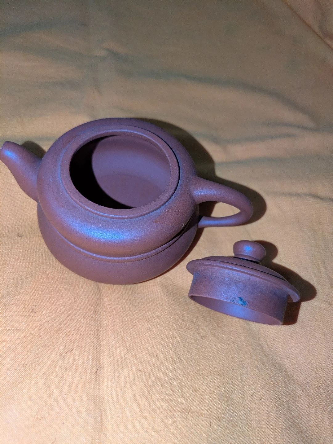 朱泥 急須 茶器 陶器 刻印あり中国 景記作の写真2枚目