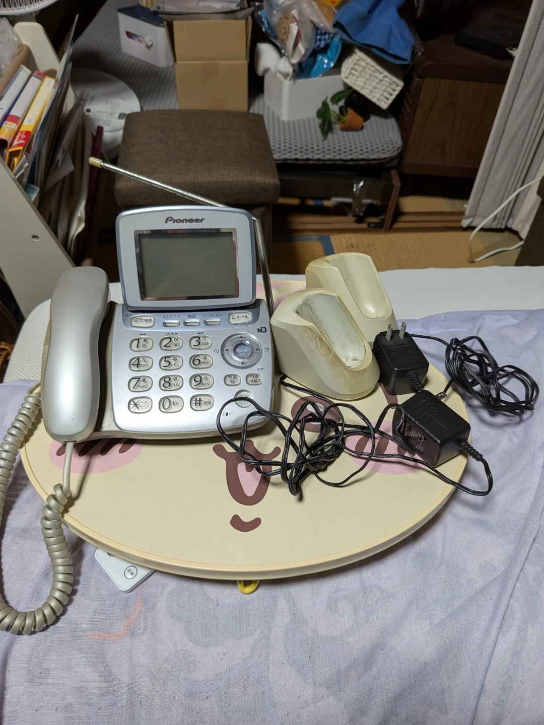 パイオニア デジタルコードレス電話機 親機子機2台の写真2枚目