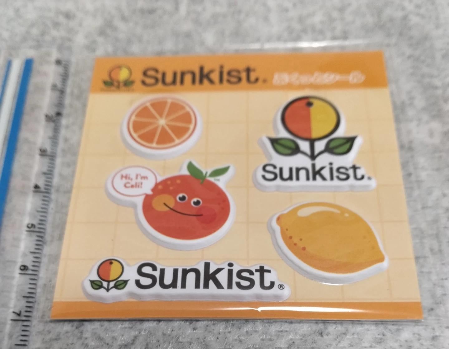 クッションシール サンキスト ステッカー