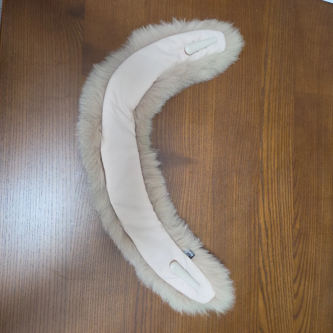 【美品】ファーティペット ベージュの写真3枚目