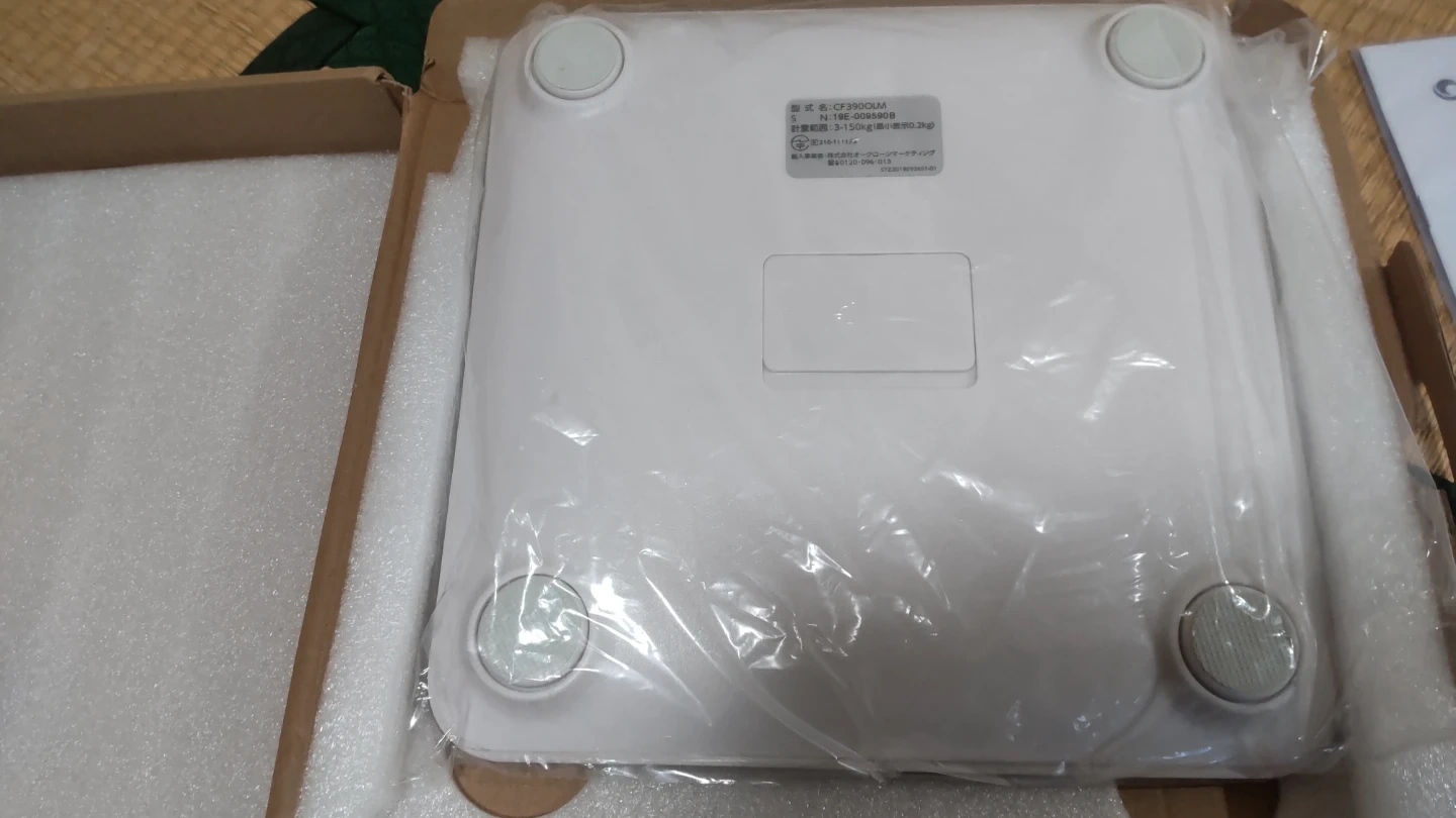 オークローンマーケティング 体組成計 FN005900の写真4枚目