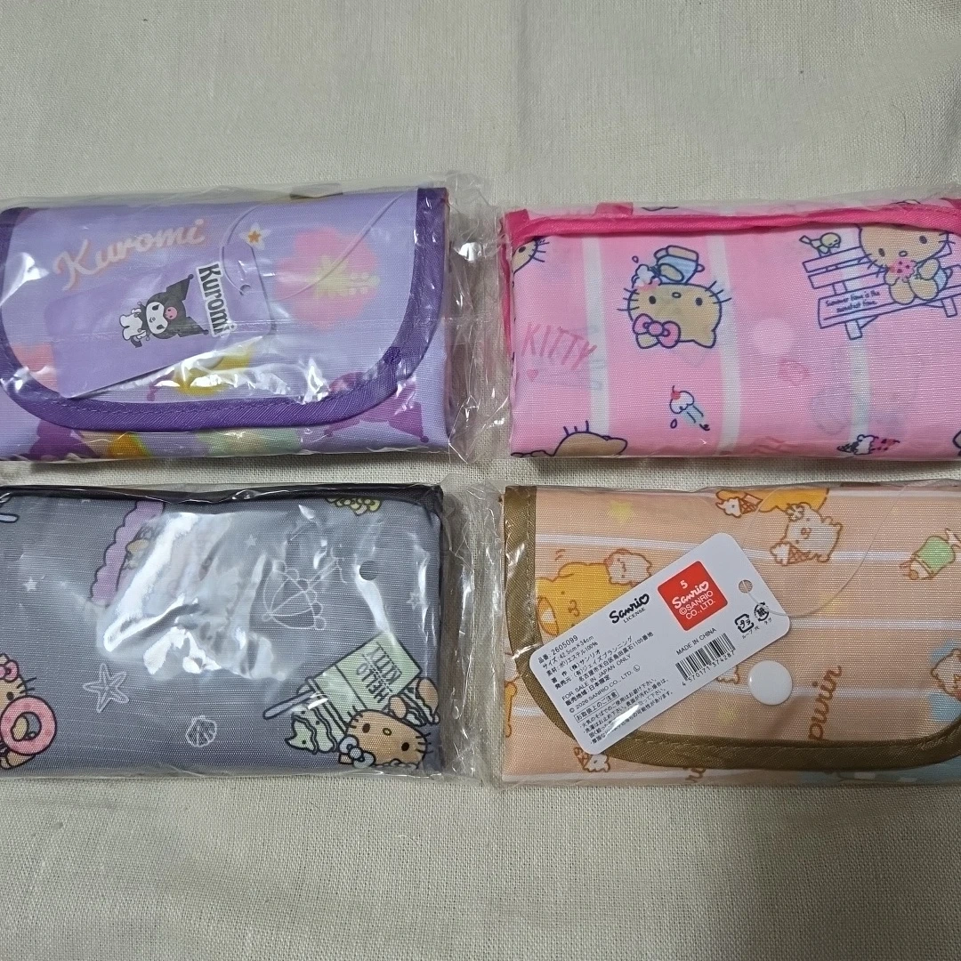 サンリオ エコバッグ 4種まとめ売り