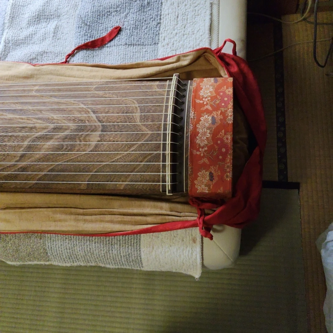 十三弦琴 箏 和楽器 カバー付きの写真3枚目