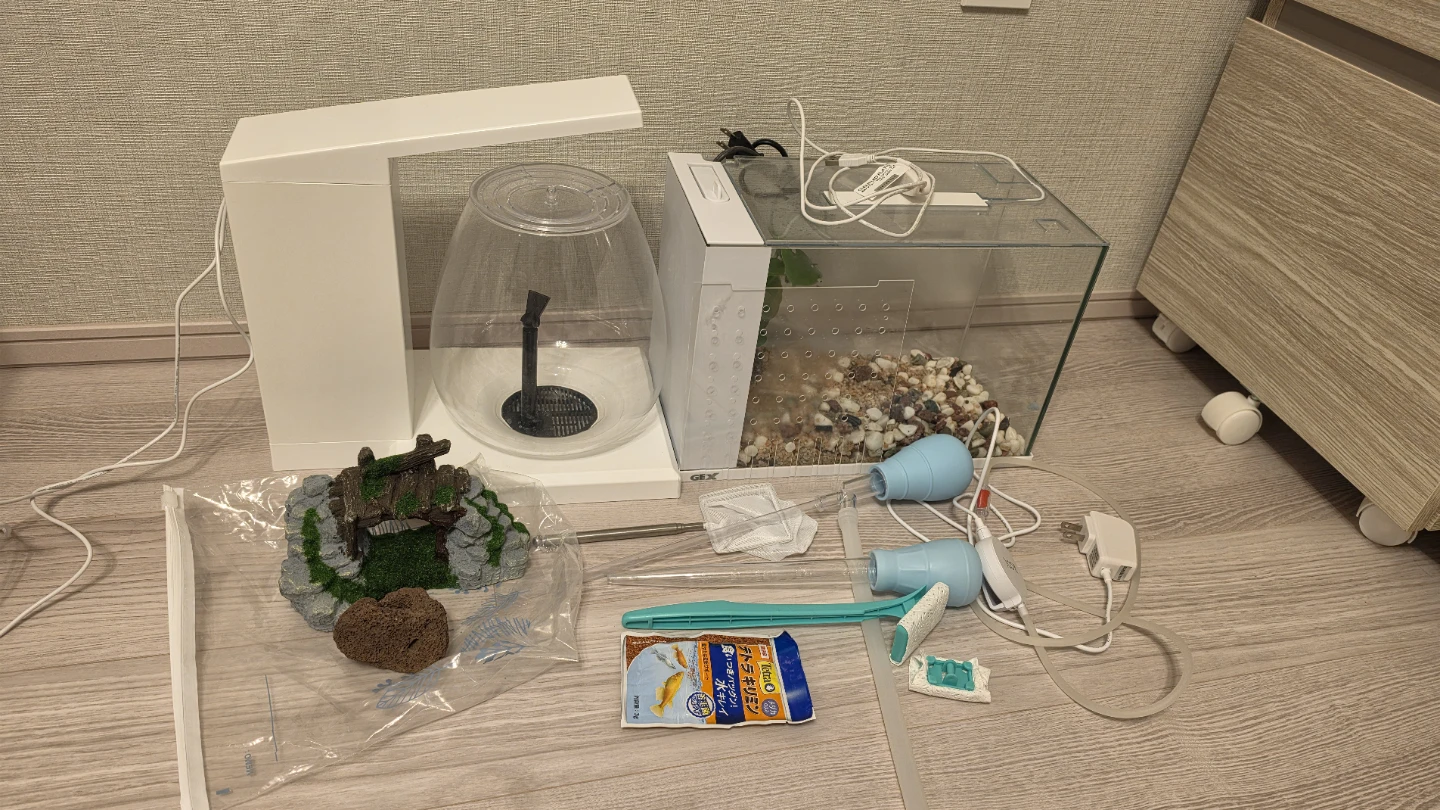 GEX 水槽セット アクアリウム用品 まとめ売り
