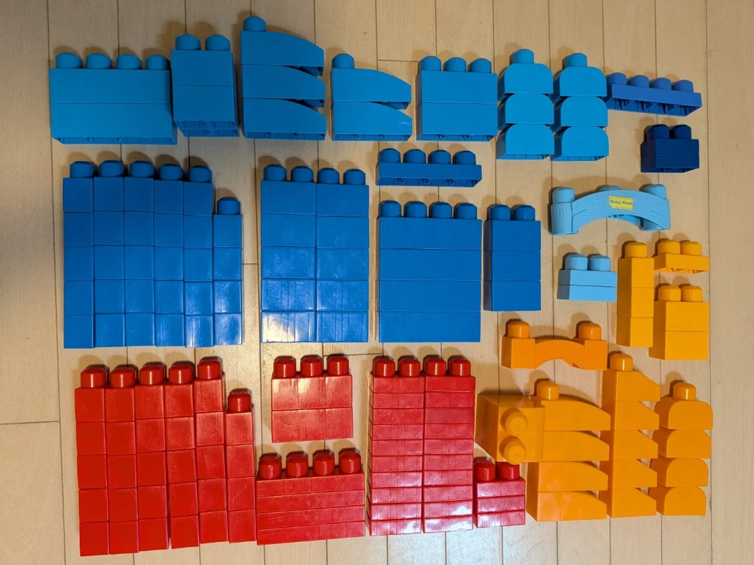 メガブロック　計343ピース　マテル　MEGA BLOKS　アンパンマンの写真3枚目