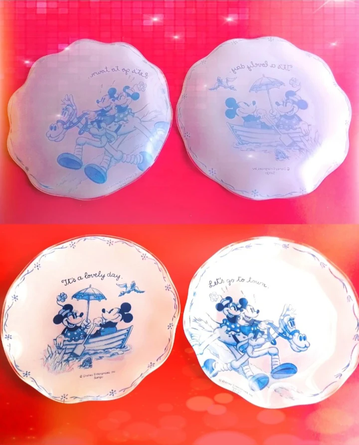 🅢🅐🅛🅔 ¥850→¥550 ☘️🪷 Disney お皿 2枚set《非売品》🪷☘️の写真4枚目