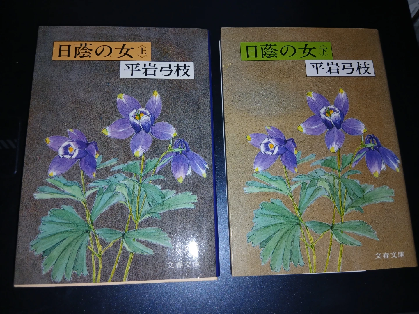 日蔭の女 上巻+下巻 平岩弓枝 他の有料商品とまとめて取引の場合のみ取引します