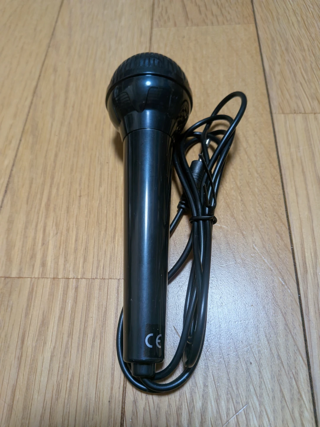 有線ハンドマイク ブラック 未使用品