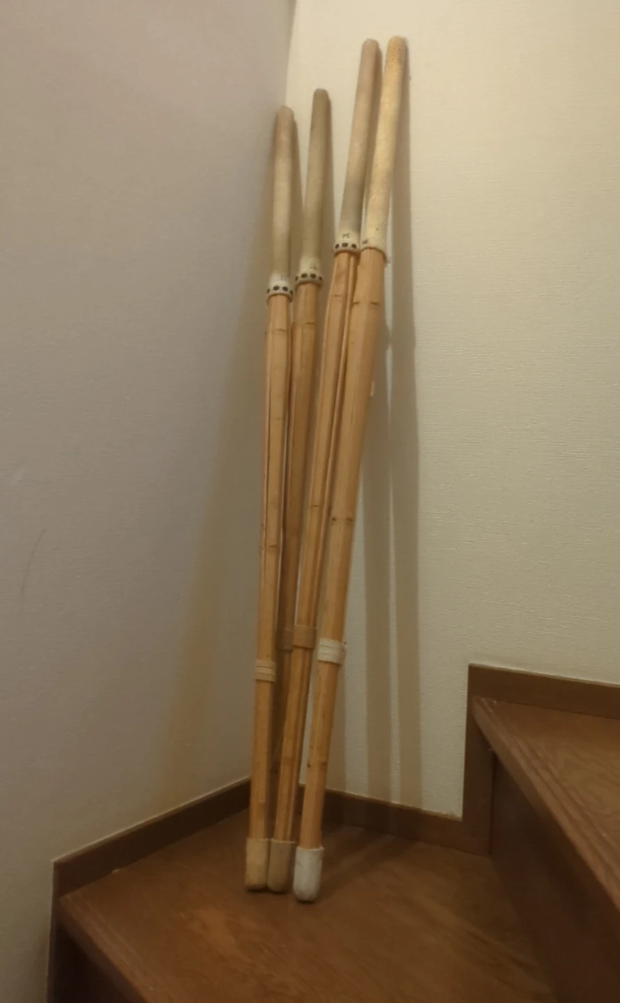 竹刀 4本