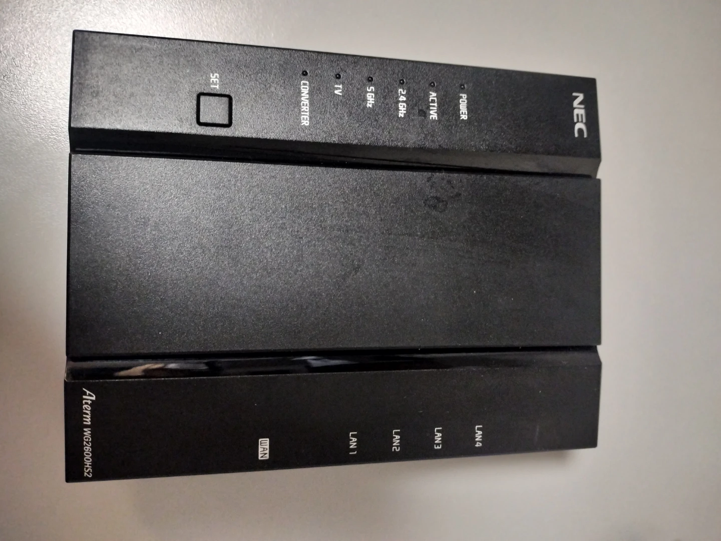 【中古】NEC Aterm WG2600HS2 無線LANルーターの写真2枚目