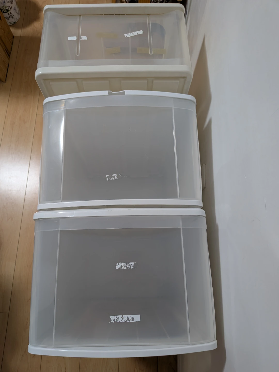 収納ケース 3個セット プラスチック