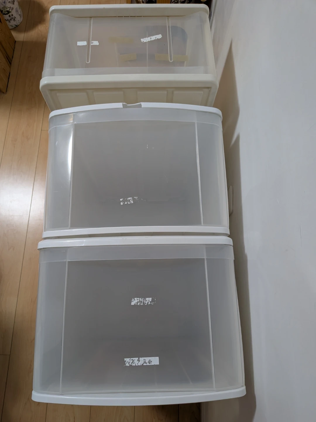 収納ケース 3個セット プラスチック