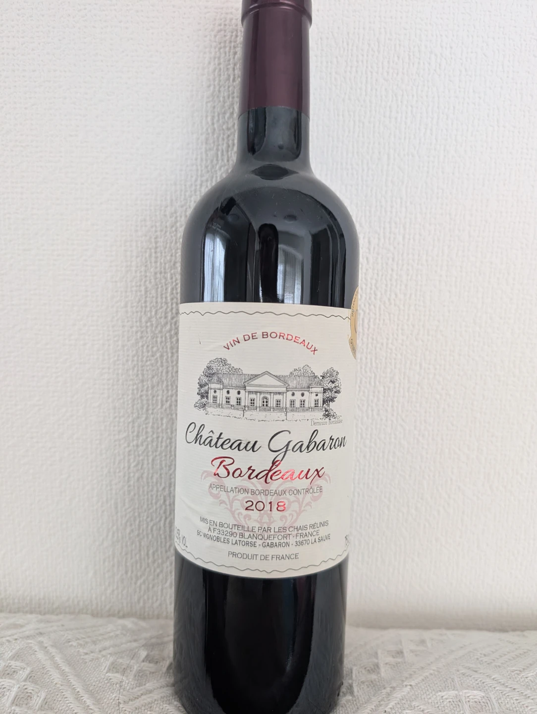 シャトー・ガバロン 2018 赤ワイン 750ml