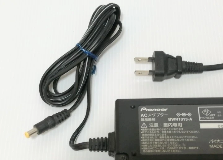 ★Pioneer パイオニア　ACアダプター　BWR1013-A　動作問題なしの写真4枚目