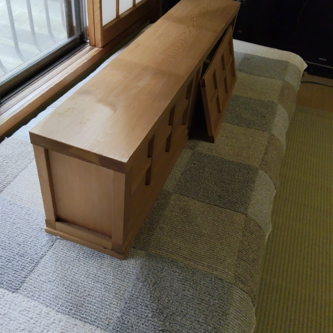 木製収納ボックス 飾り棚の写真3枚目