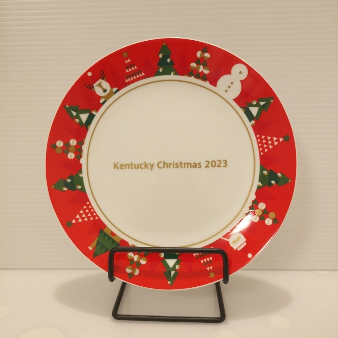 ケンタッキー クリスマス 2023 プレート