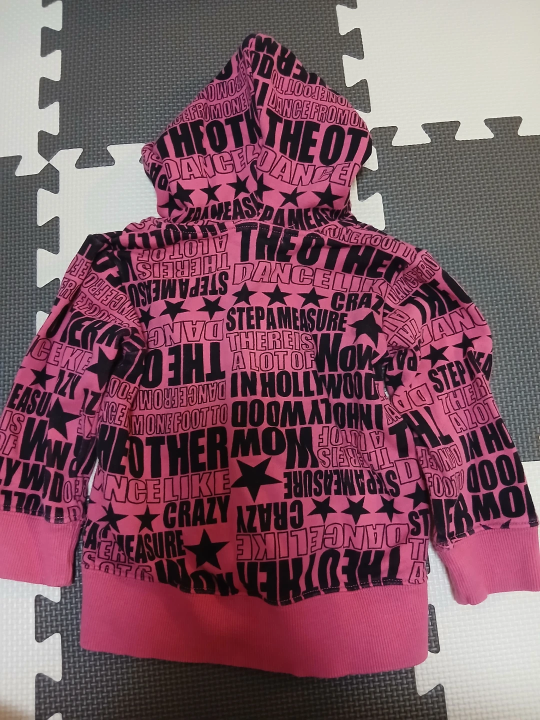 キッズ パーカー ピンク 95cmの写真2枚目