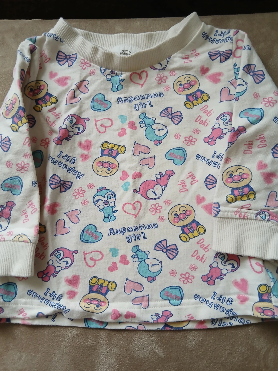 アンパンマン 長袖トレーナー 80cm