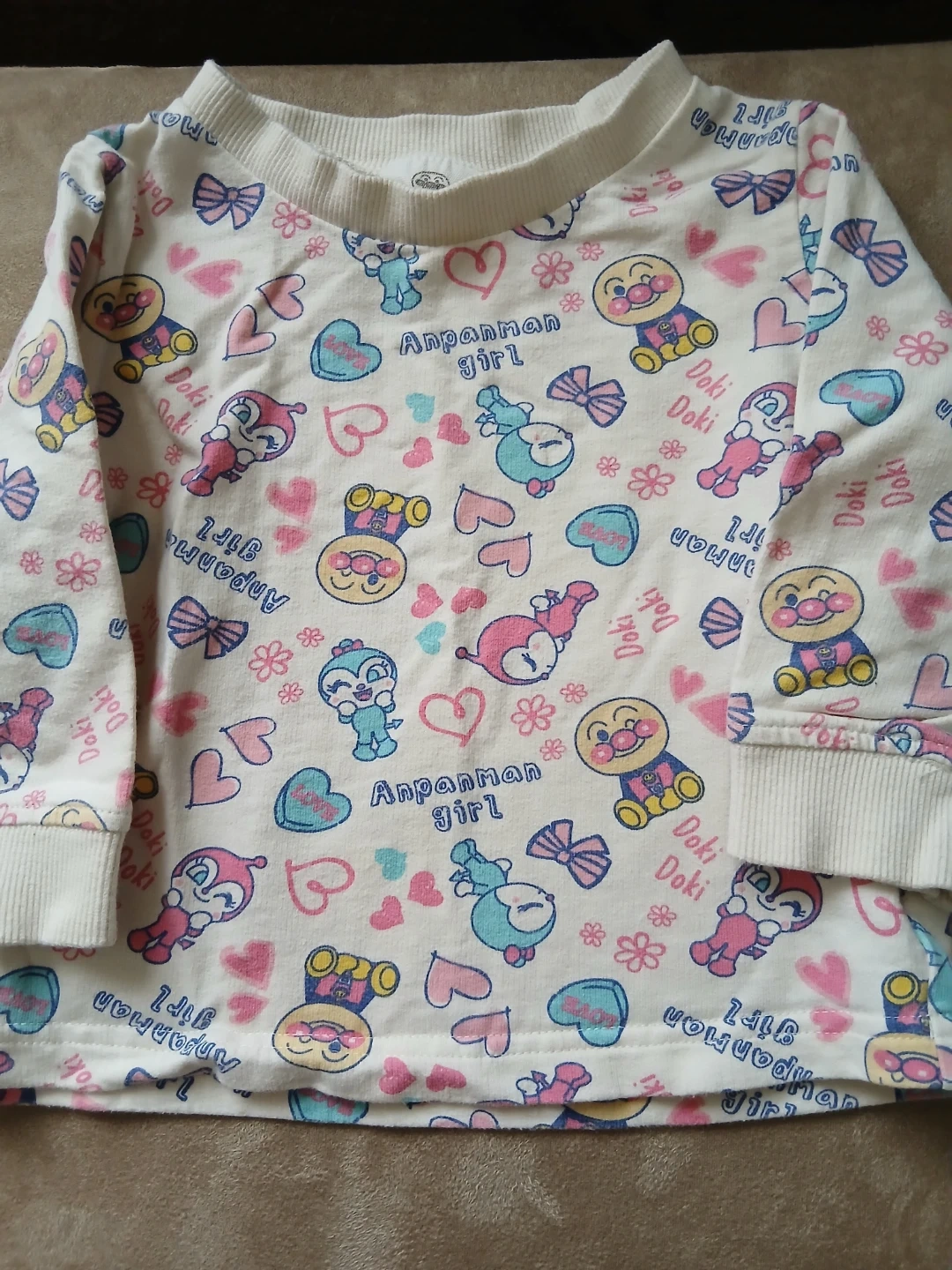 アンパンマン 長袖トレーナー 80cm