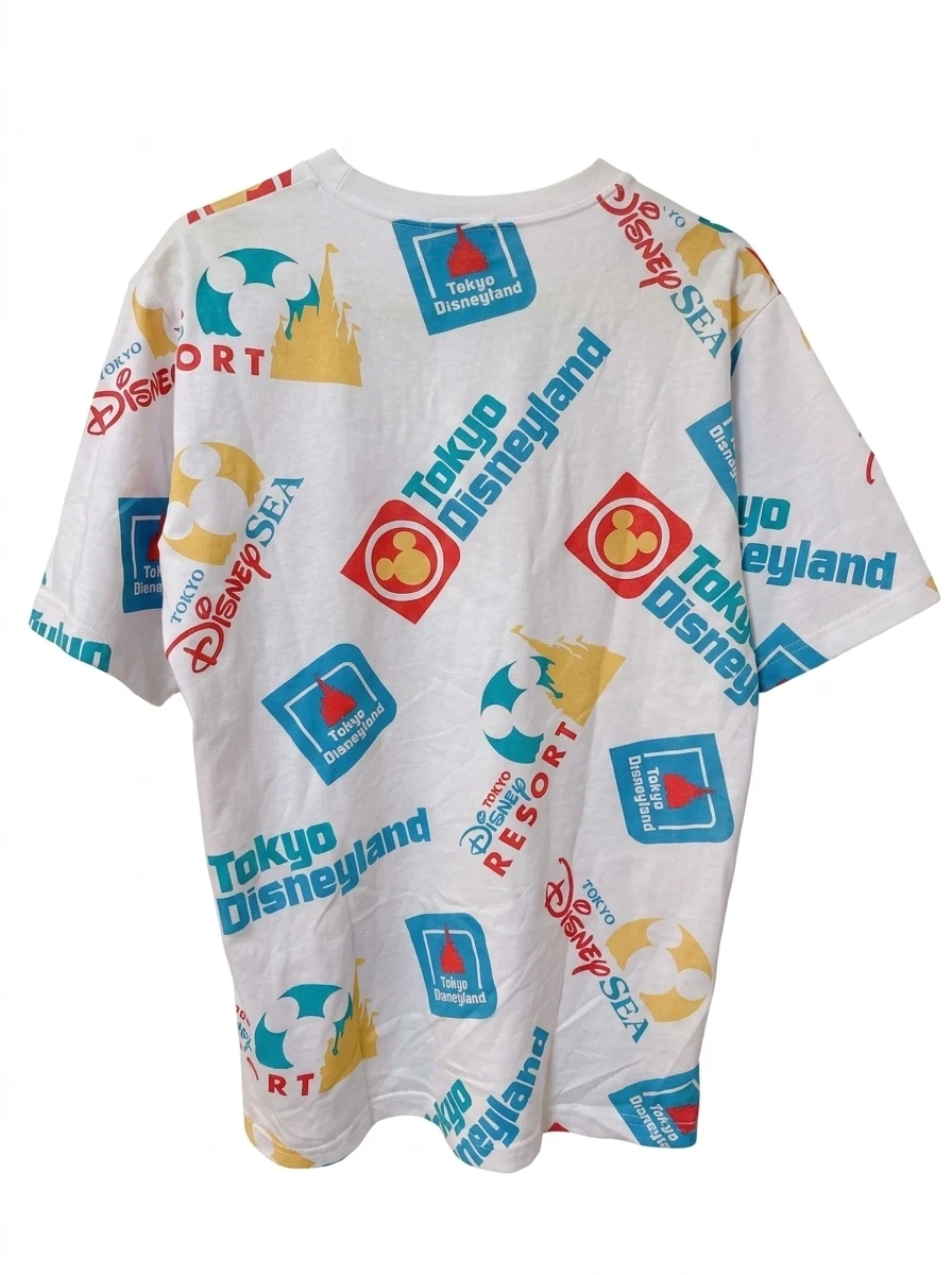 【新品未使用】東京ディズニーリゾート Tシャツ 総柄 Mサイズの写真5枚目